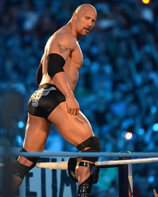 The Rock Lutando na WWE